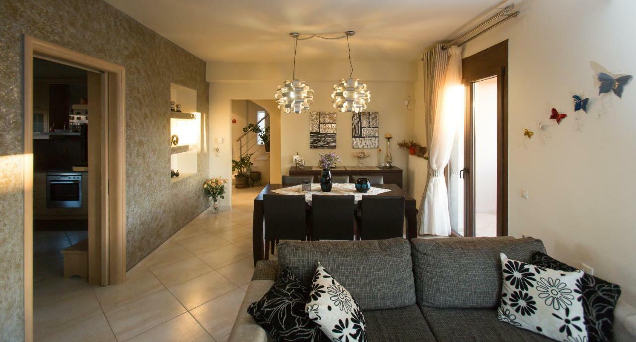 Luxury Maisonette Afro Gouves Bagian luar foto